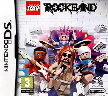 LEGO Rock Band (Europe) (En,Fr,De,Es,It,Da) box cover front